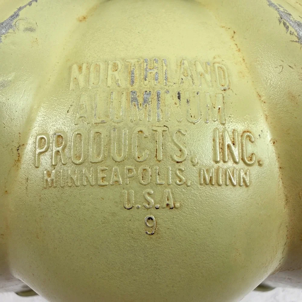 Nordic Ware Bundt Pan Avocado Green‎ 12 Cup Heavy Cast Aluminum Box 1970s
